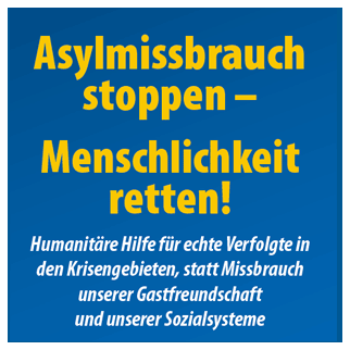 Asylmissbrauch stoppen